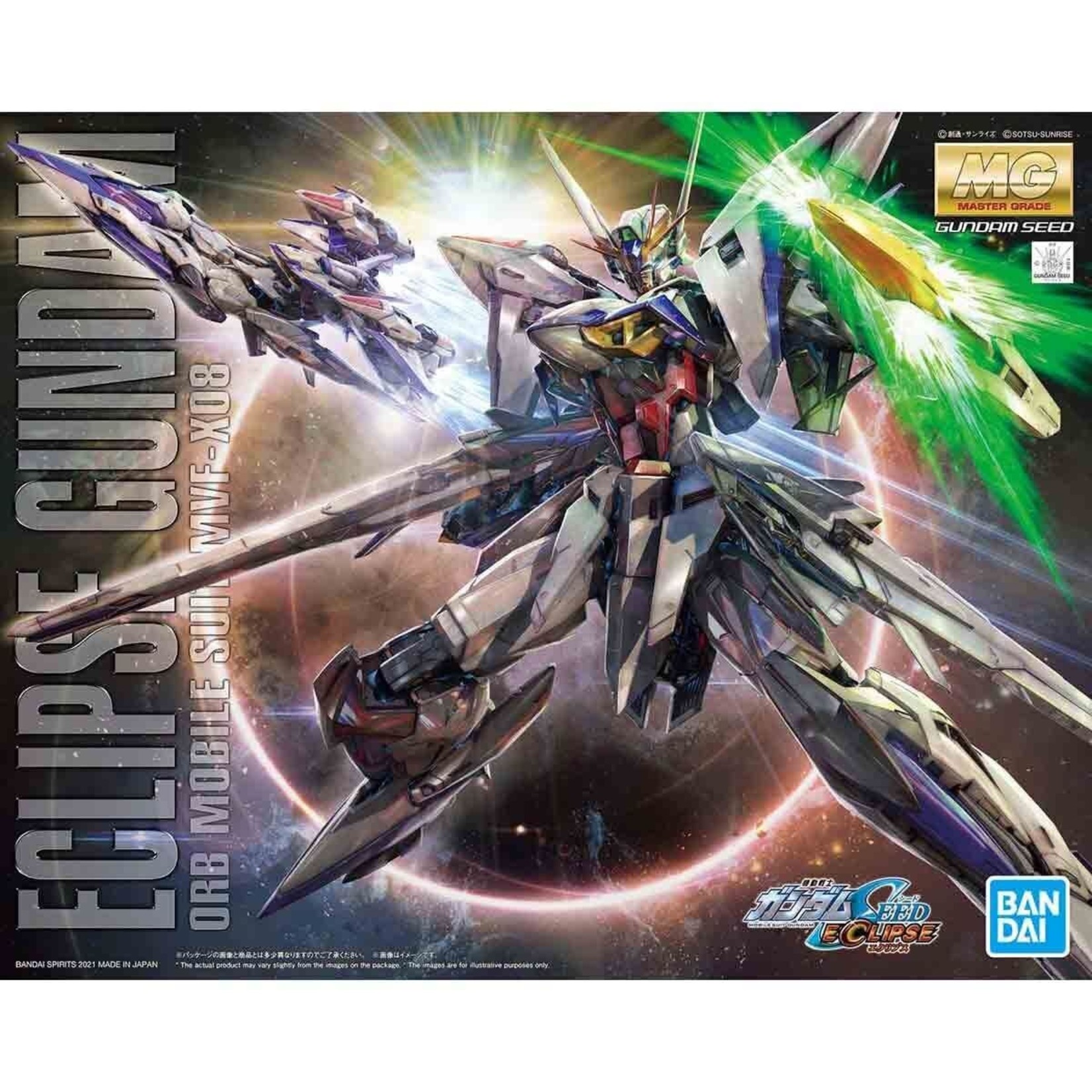 Bandai Bandai 2563437 MG Eclipse Gundam Seed Ec