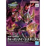 Bandai Bandai 2610482 SD #24 Warlock Aegis Gundam "SD Gundam World Heroes"