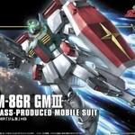 Bandai BAN2128329 Bandai HG #126 GM III ZZ Gundam Bandai HGUC