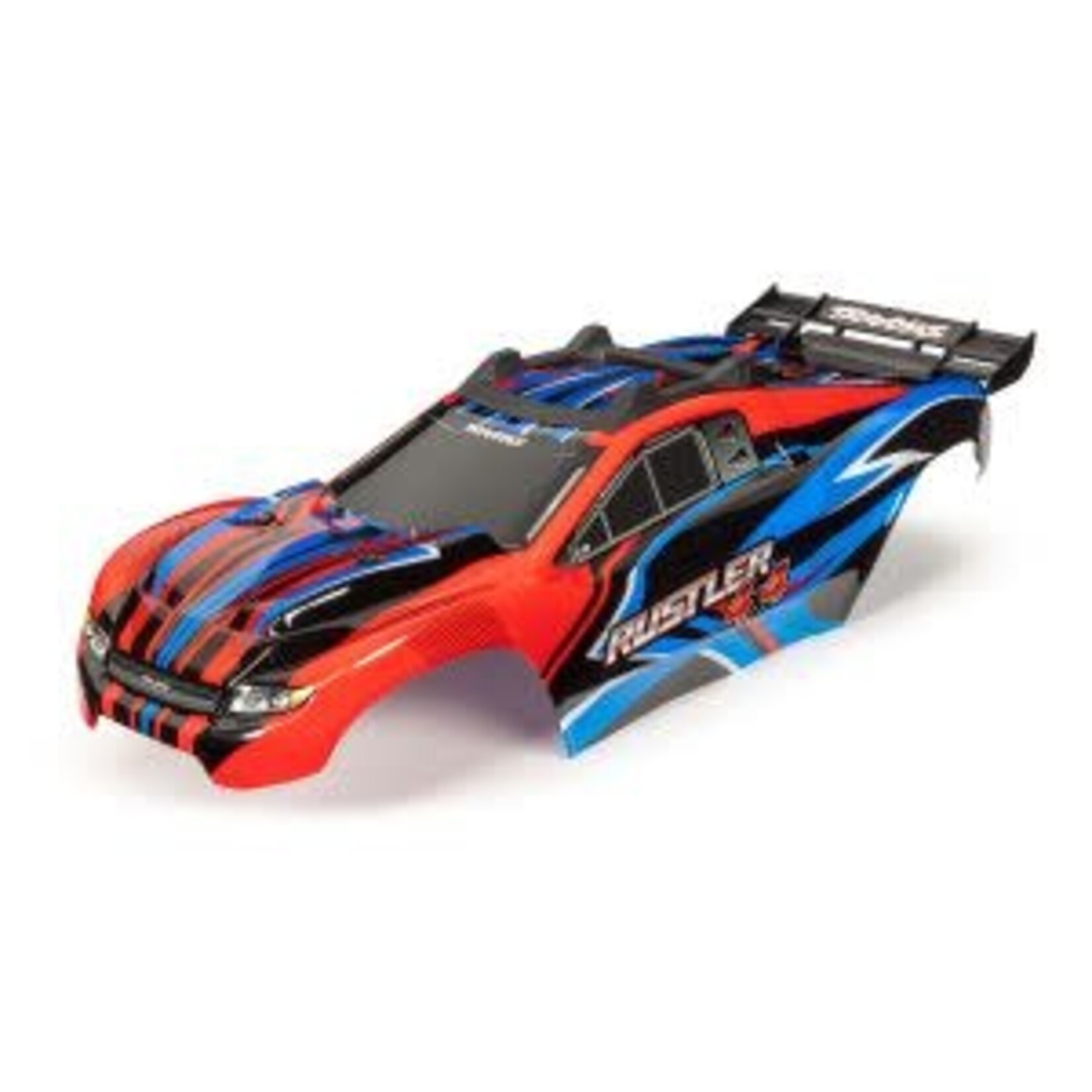 Traxxas TRA6734R Traxxas Rustler 4X4 Red Body