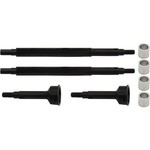 Hot Racing HRASTRXM39W05 Hot Racing Traxxas TRX-4M +5mm Front & Rear Hardened Steel Drive Axles