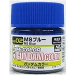GSI Creos GNZ-UG02 Mr Hobby UG02 MS Blue - Gundam Color -  Lacquer 10ml