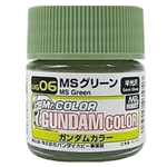 GSI Creos GNZ-UG06 GSI Creos Mr Hobby UG06 MS Green - Gundam Color - Lacquer 10ml