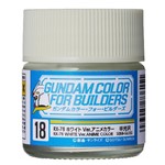 GSI Creos GNZ-UG18 Mr Hobby UG18 RX-78-2 White  - Gundam Color Ver. Anime -  Lacquer 10ml -  Lacquer 10ml