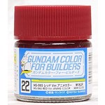 GSI Creos GNZ-UG22 Mr Hobby UG22 MS-06S Red  - Gundam Color Ver. Anime -  Lacquer 10ml -  Lacquer 10ml