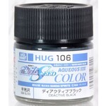 GSI Creos GNZ-HUG106 GSI Creos Mr Hobby HUG106 Deactive Black - Semi-Gloss Acrylic 10ml