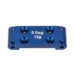Team Associated ASC91987 Associated RC10B6.4 Aluminum Front Bulkhead (Blue)