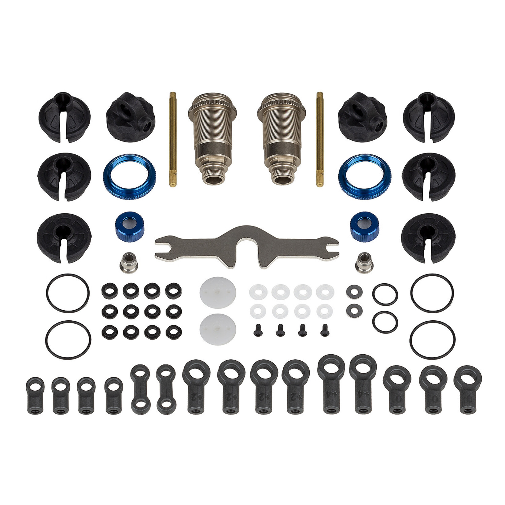 Team Associated ASC91994 Associated 13mm Big Bore Front Shock Kit (2)