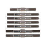 Team Associated ASC92361 Associated Factory Team 3.5mm Titanium Turnbuckle Set (7)