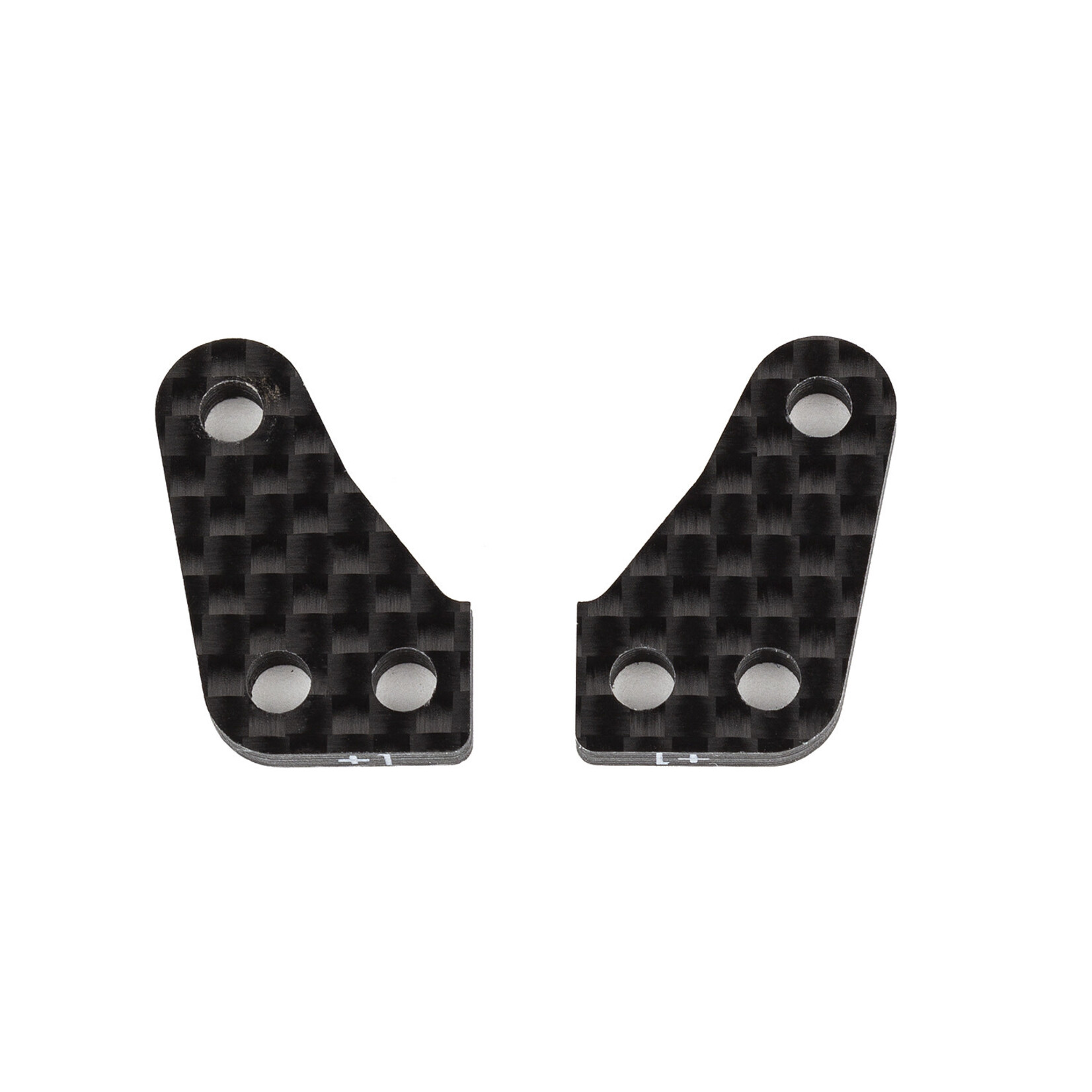 Team Associated ASC92375 Associated RC10B74 Factory Team Carbon Steering Block Arm Set (2) (+1)