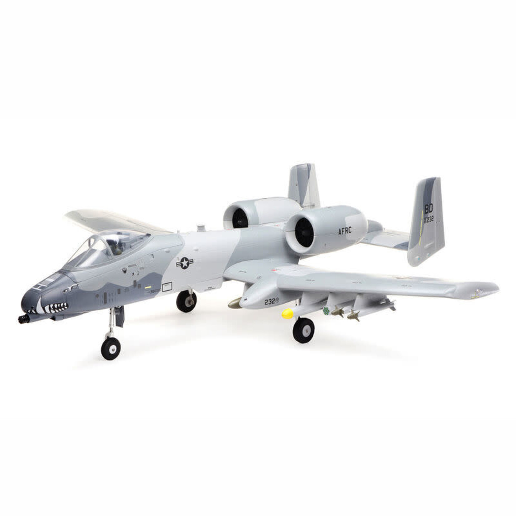 E-Flite EFL011500 E-flite A-10 Thunderbolt II Twin 64mm EDF BNF Basic  with AS3X and