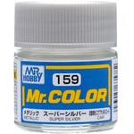 GSI Creos GNZ-C159 GSI Creos Mr Hobby C159 Metallic Super Silver - Lacquer - 10ml