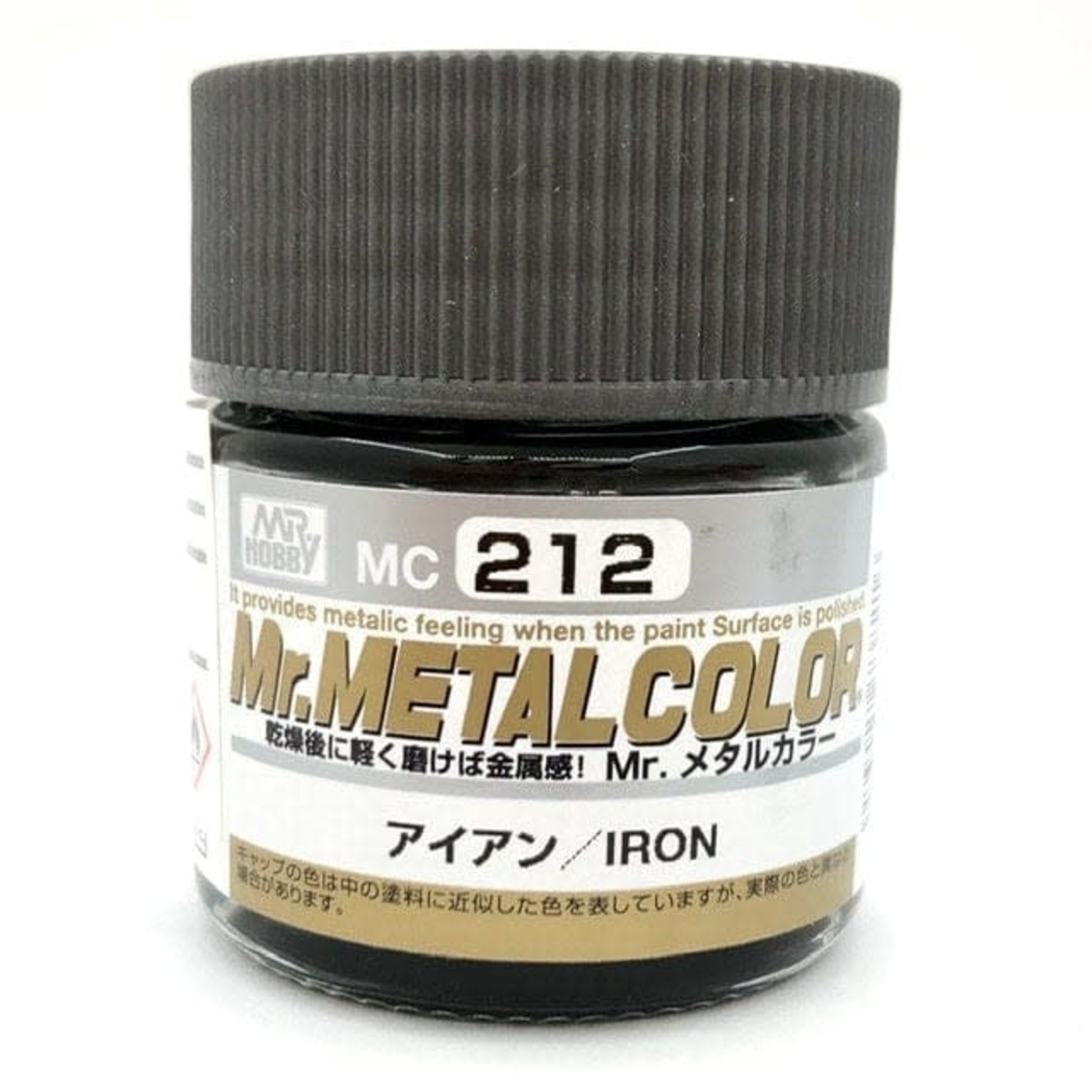 GSI Creos GNZ-MC212 Mr Hobby MC212 Mr. Metal Color Iron - Lacquer 10ml