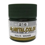 GSI Creos GNZ-MC216 GSI Creos Mr Hobby MC216 Mr. Metal Color Bronze - Lacquer 10ml