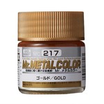 GSI Creos GNZ-MC217 Mr Hobby MC217 Mr. Metal Color Gold - Lacquer 10ml