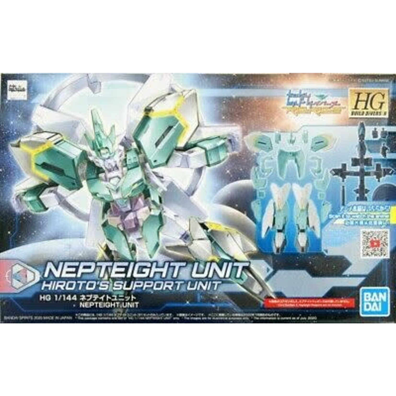 Bandai BAN2509125 Bandai HGUC #31 Nepteight Armor
