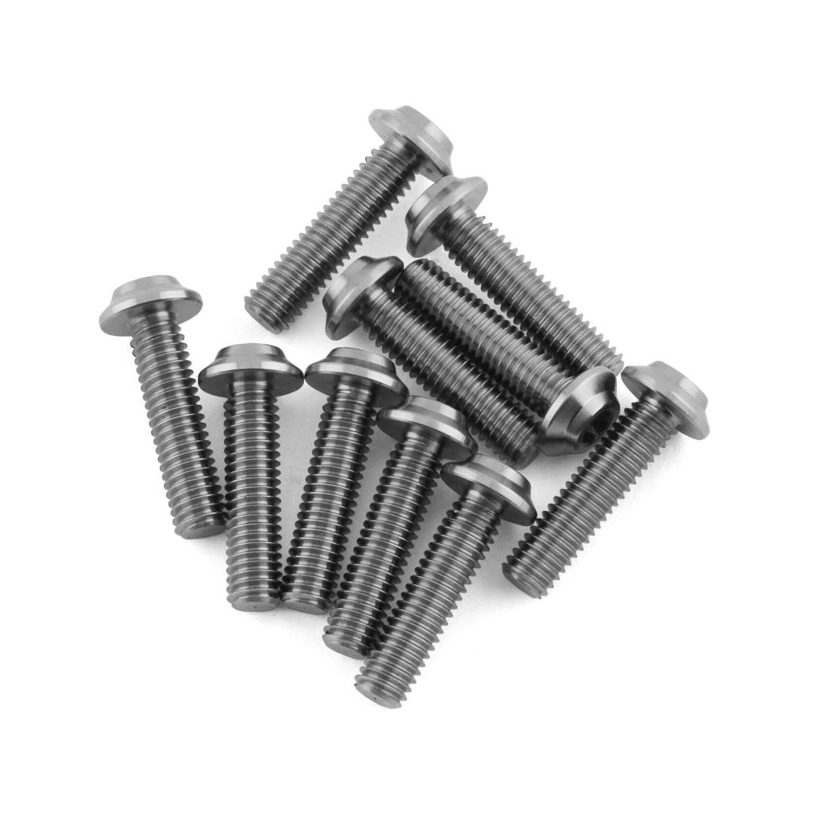 1UP 1UP720012 1Up Racing Pro Duty Titanium Screws - LowPro Head - M3x12 - 10pcs