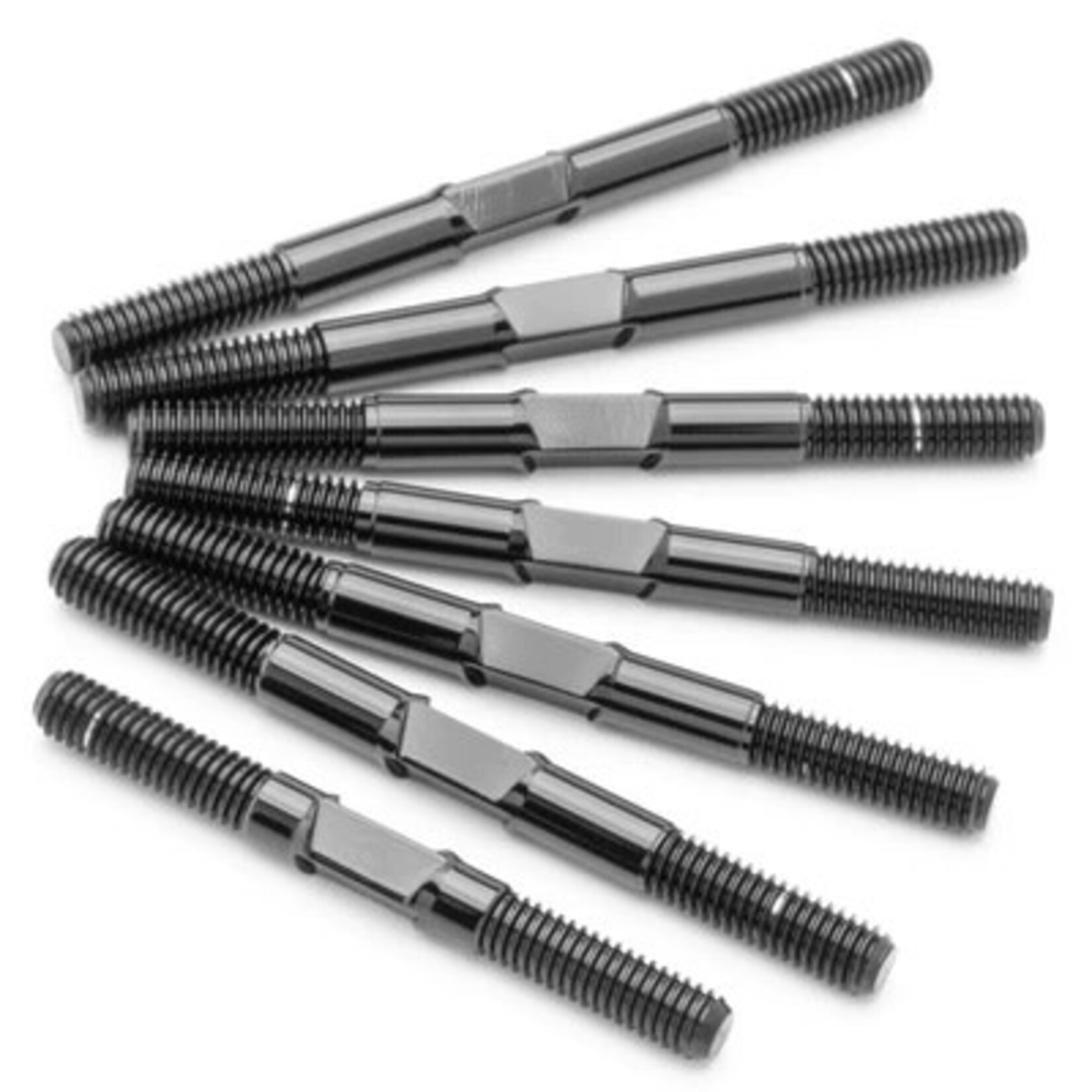 1UP 1UP740812 1Up Racing Pro Duty Titanium Turnbuckle Set - Hand Polished - AE B74.2