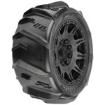 Pro-line Racing PRO1020210 Pro-Line 1/6 Dumont Sand/Snow Tires F/R 5.7" Tires MTD 24mm Black Raid (2)