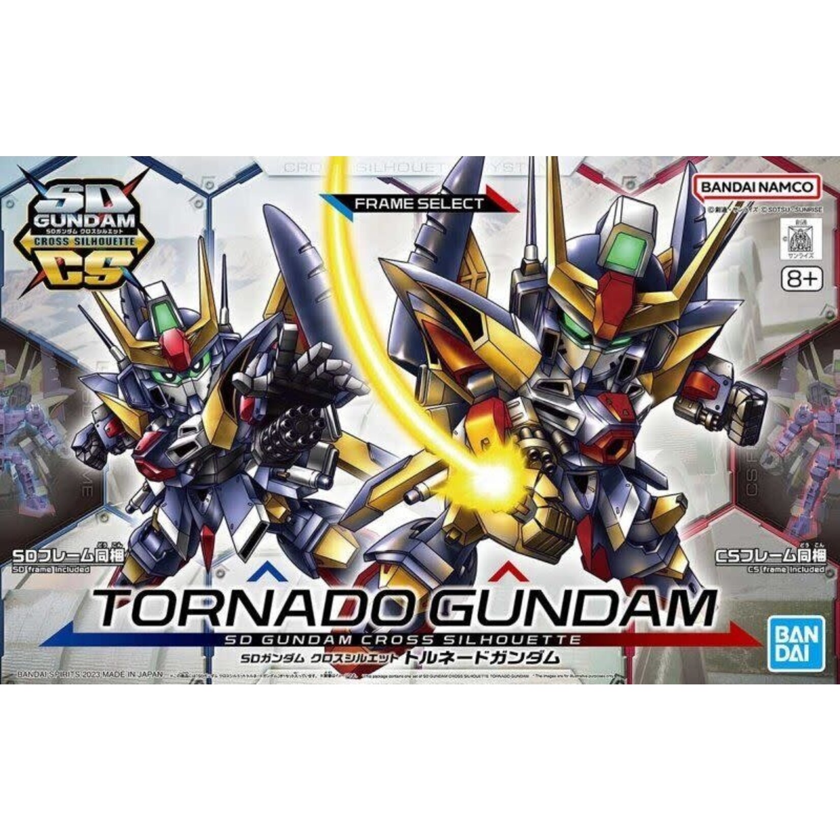 Bandai BAN2657990 Bandai SD CS #18 Tornado Gundam Cross Silhouette "Mobile Suit Gundam",