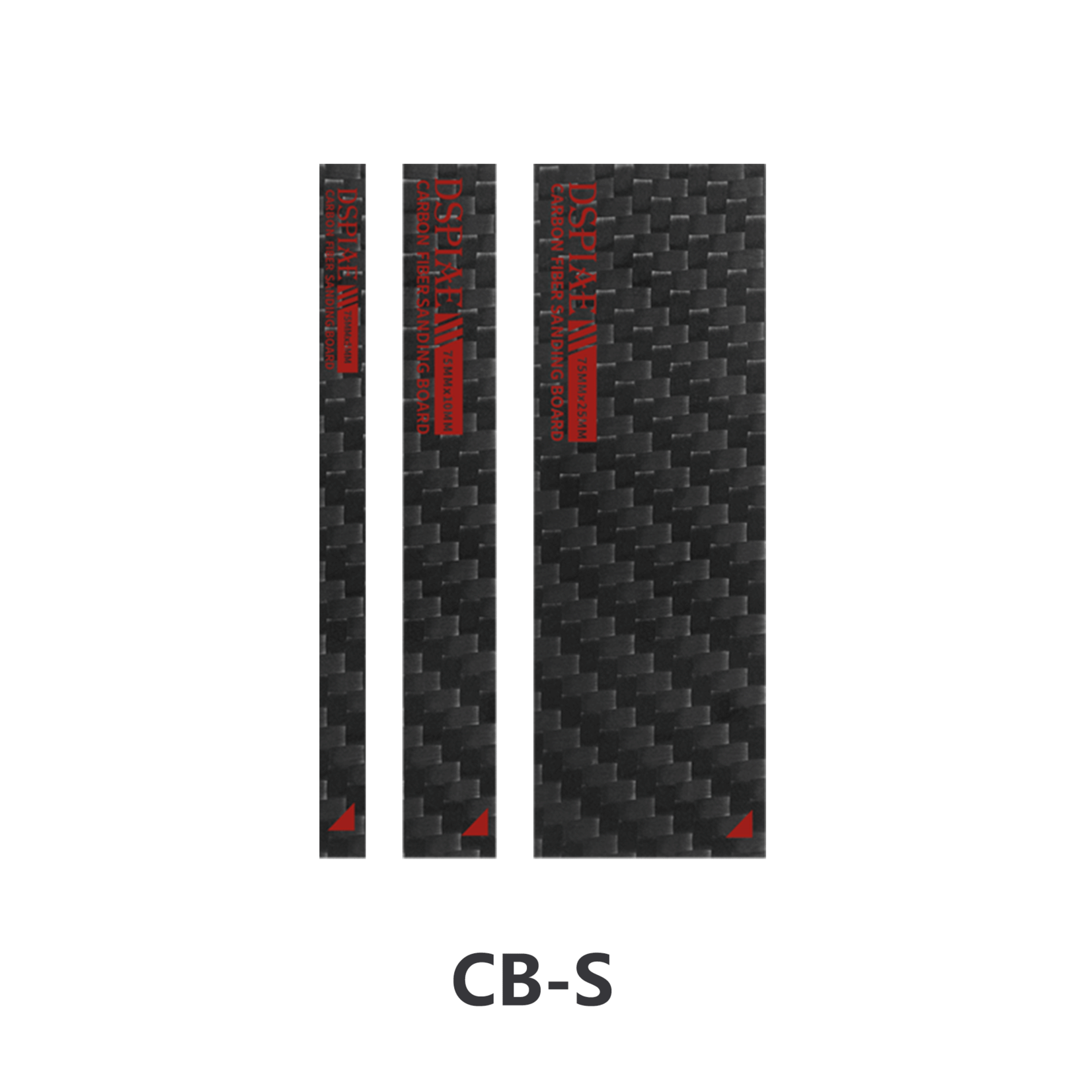 DSPIAE DS-CB-S DSPIAE Carbon Fiber Polishing Board Flat Angle Set