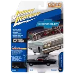 Johnny Lightning JLSP187B Johnny Lightning 1962 Bel Air Bubbletop Tuxedo Black