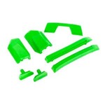 Traxxas TRA9510G Traxxas Sledge Body Roof Skid Pads (Green)