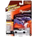 Johnny Lightning JLSP248B Johnny Lightning 1962 Plymouth Savoy Max Wedge Alpine White