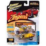 Johnny Lightning JLSP294A Johnny Lightning 1932 Frd Hi Boy(Zingers) Yellow w/Black Scallops