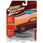 Johnny Lightning JLSP249B Johnny Lightning 1979 Chevrolet Monte Carlo Medium Green Firemist Poly Body  w/Light Green UpperColor(2-Tone)