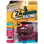 Johnny Lightning JLSP232B Johnny Lightning 1998 Honda Civic (24 Hrs of Lemons) Magenta Metallic w/Fuchsia Leopard Print