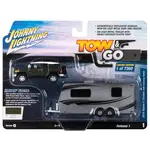 Johnny Lightning JLSP315B Johnny Lightning 2010 Toyota FJ Cruiser w/Camping Trailer Dark Green