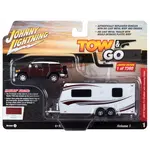 Johnny Lightning JLSP315A Johnny Lightning 2010 Toyota FJ Cruiser w/Camping Trailer Brick Red