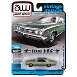 Auto World AWSP116B Auto World 1967 Chevrolet Chevelle SS Green Mist Metallic