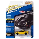 Johnny Lightning JLSP189B Johnny Lightning 2012 Chevrolet Corvette Z06 Velocity Yellow w/ Black Stripes