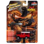 Johnny Lightning JLSP329 Johnny Lightning Godzilla 1980 Toyota Land Cruiser Red/ White Roof