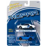 Johnny Lightning JLSP319A Johnny Lightning Mopar 2008 Dodge Viper SRT 10 2014 Dodge Challenger R/T