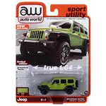 Auto World AWSP130B Auto World 2013 Jeep Wrangler Unlimited Moab Edition Gecko Green