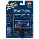 Johnny Lightning JLSP331 Johnny Lightning USPS 1970 Dodge Challenger R/T Purple with Black Roof