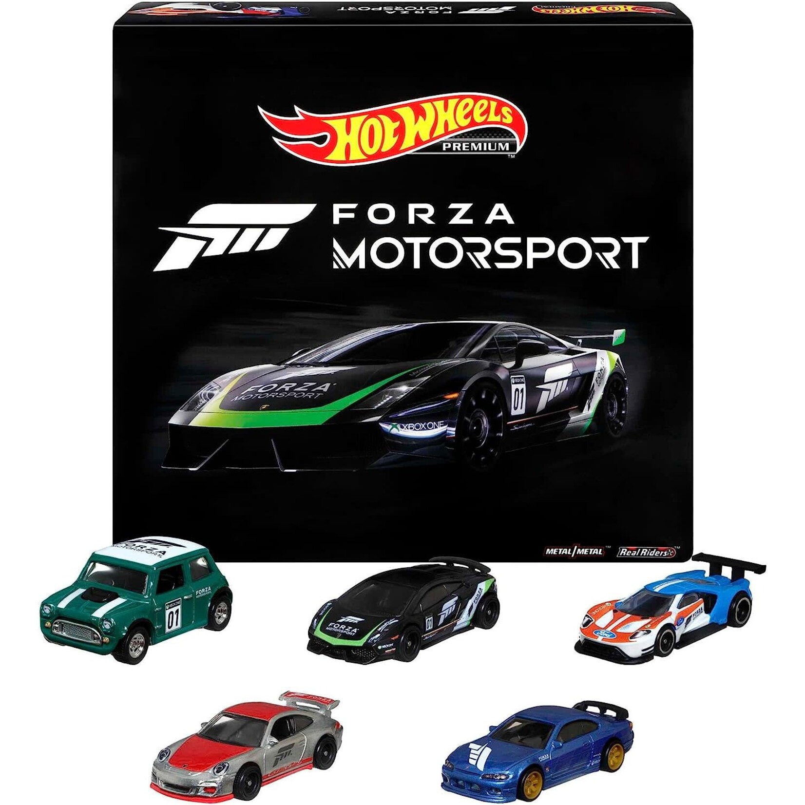 Mattel MTTHFF49 Mattel Hot Wheels Forza Premium 5 Pack