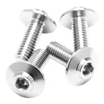 1UP 1UP700022 1Up Racing Pro Duty Titanium Screws - Lockdown Head - M3x8 - 4pcs