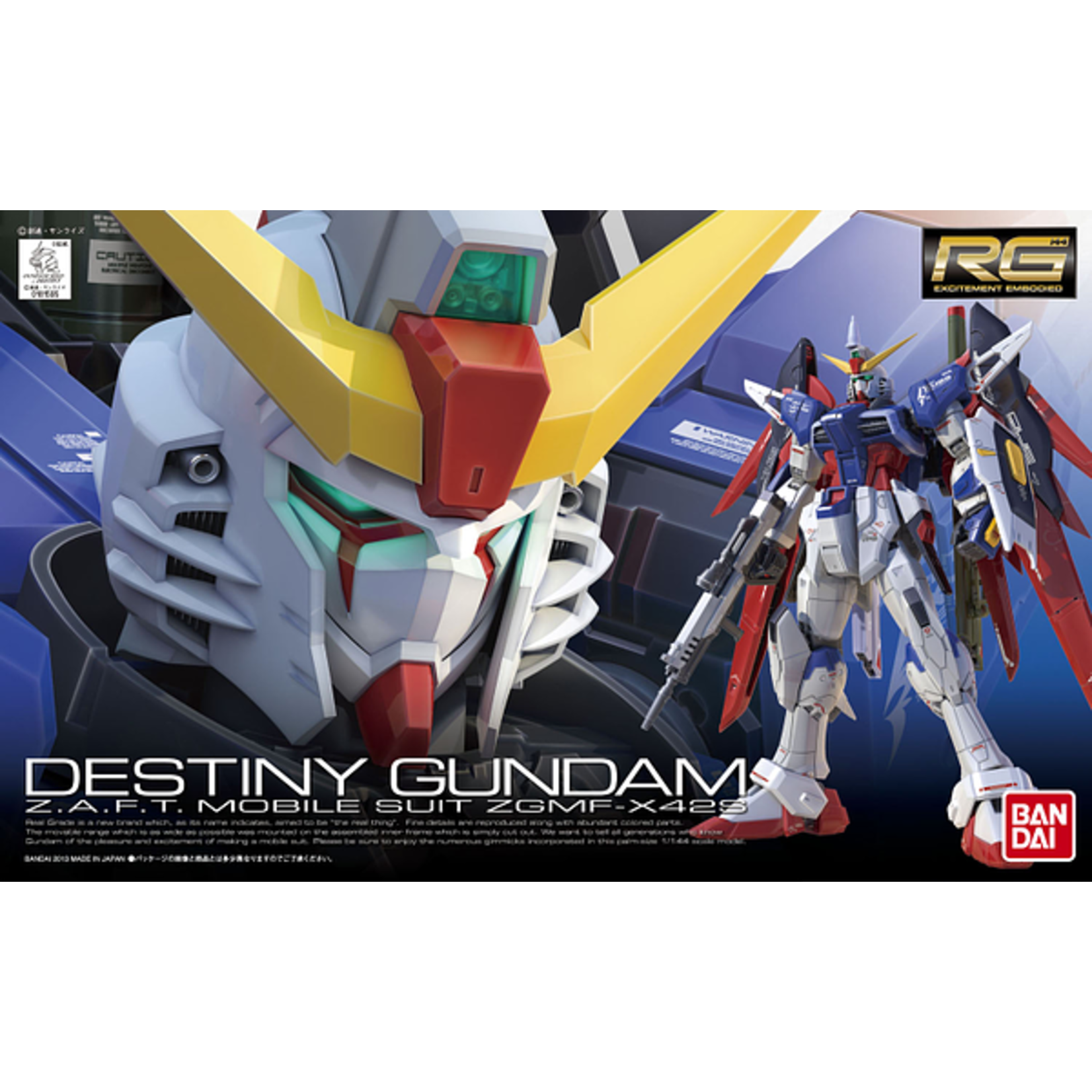 RG #11 Destiny Gundam SEED - Hobby Action Chandler