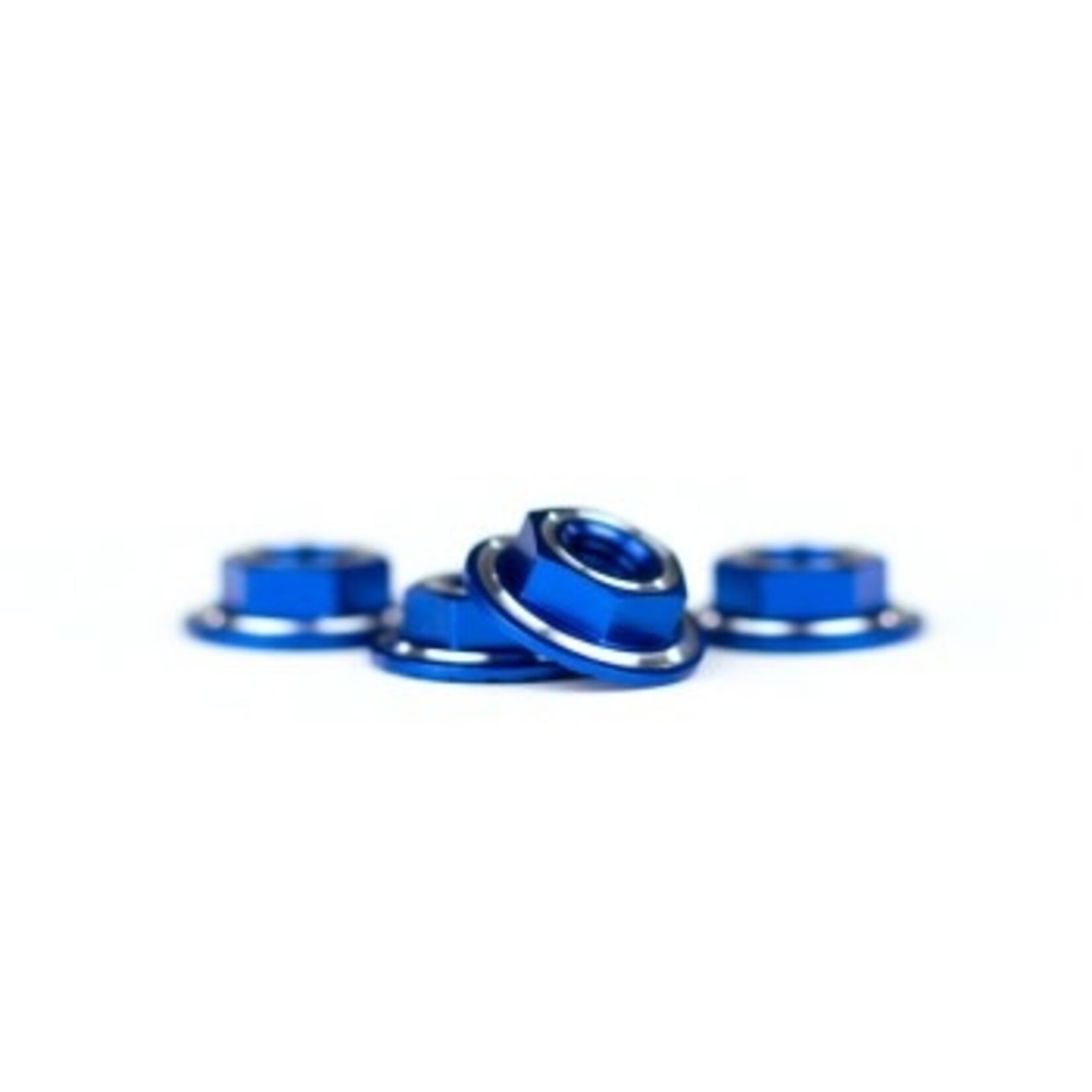 Avid RC AV10097-BLU Avid Ringer Wheel Nuts M4 Blue