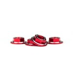 Avid RC AV10097-RED Avid Ringer Wheel Nuts M4 Red