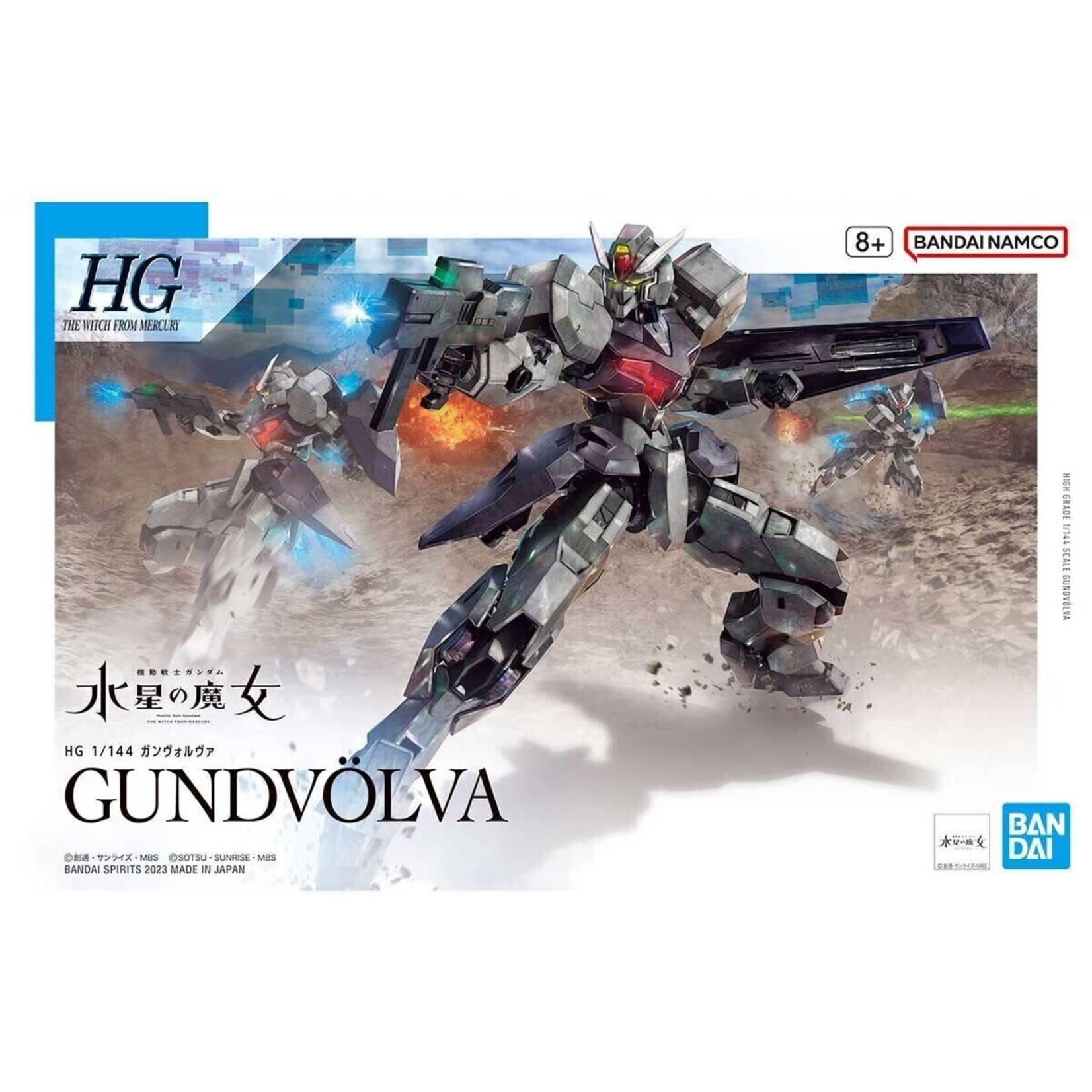 Bandai BAN2616269 Bandai HG #24 Gundvolva "The Witch from Mercury"