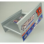 Custom Works RC Products CW9137 CustomWorks Flat 7x7 Sprint Top Wing w/Mounts