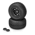 JConcepts JCO4014-3994 JConcepts Choppers Pre-Mounted Monster Truck Tires w/Hazard Wheel (Black) (2) (Platinum)