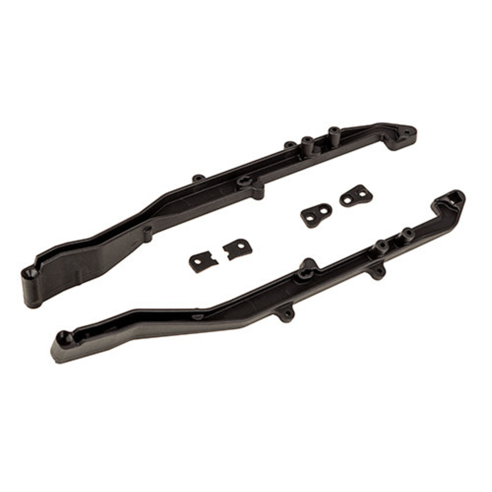 Team Associated ASC71177 Associated RC10SC6.4 FT Side Rails and Tower Wedges Carbon