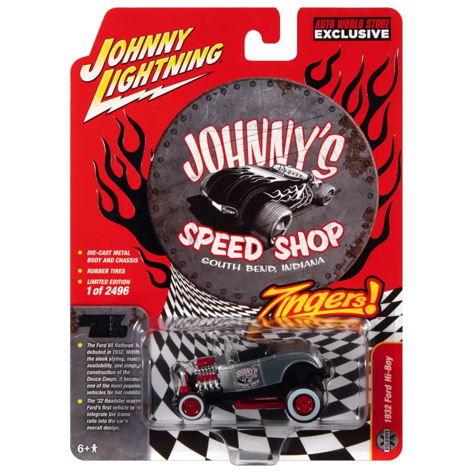 Johnny Lightning SCM132 Johnny Lightning 1932 Frd Hi Boy Street Freaks Zinger (Auto World Store Exclusive)