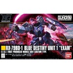 Bandai BAN2379386 Bandai HG #207 Blue Destiny Unit 1 (EXAM) "Gundam: The Blue Destiny"